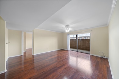 Large living room that offers a sliding door for d