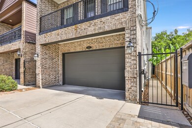 Private driveway & wrought iron gate