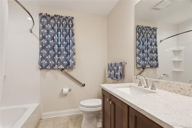 Hall bath