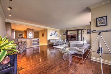 View of the living room from the patio.