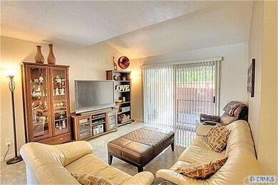 Good size living room off the back patio