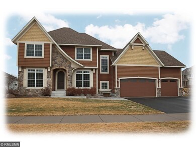 This stunning Gonyea custom built two-story home i