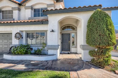 Walkway to the front door