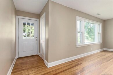 Welcoming entry with coat closet