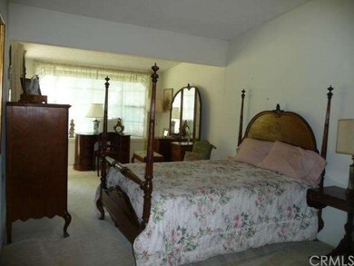 Expanded bedroom with bay window