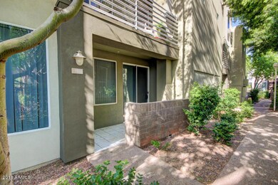 Front of condo