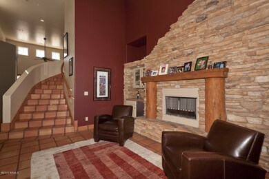 living room to stairs