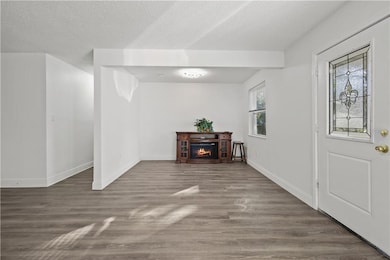 Dining room or extra sitting area with removable g