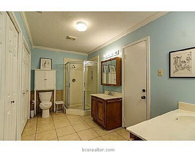 Bathroom. Large Master bath with shower and closet