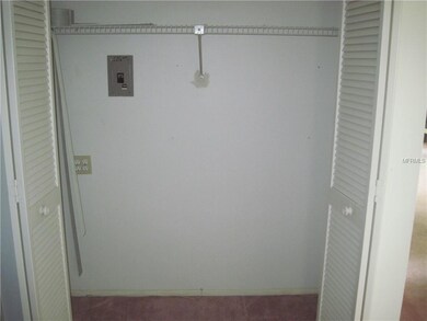 Large storage area adjacent to the dining room.