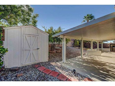Exterior Back. Great Storage Shed