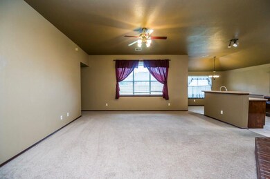 From entryway, looking out into the living room an