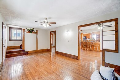 Living Room View to Dining Room