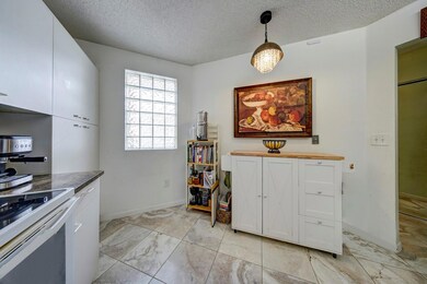 Your kitchen is spacious.