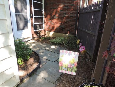 Charming side entrance