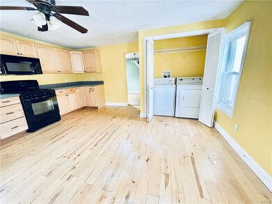 Conveniently located first floor laundry right off