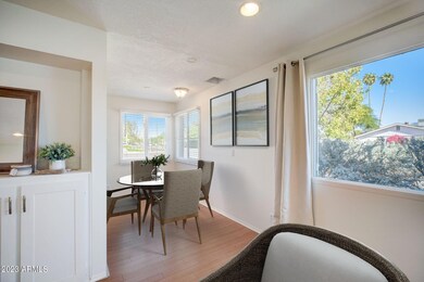 Dining room. Virtually staged.