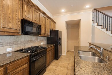 Lots of counter space and plenty of cabinets.