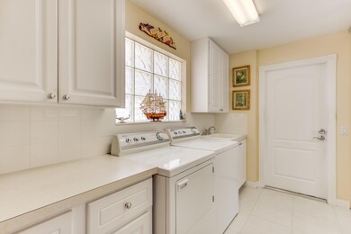 Huge laundry room