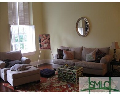 Living Room. High ceilings, beautiful hardwood flo