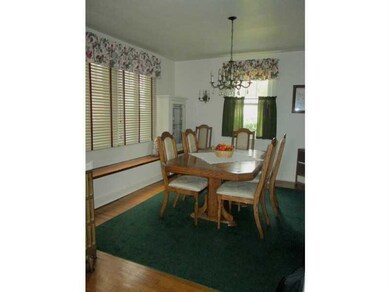 Dining Room. Dining room has built  in china close