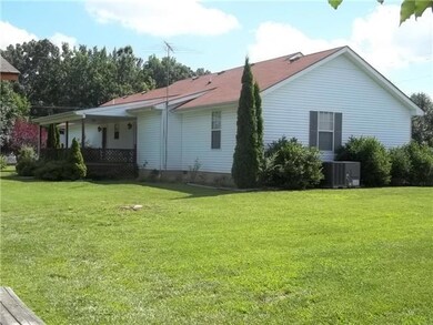 Side and back of house