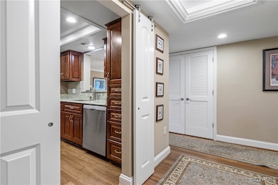 Kitchen view from entry