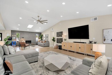 Recessed Lighting Plus Skylight