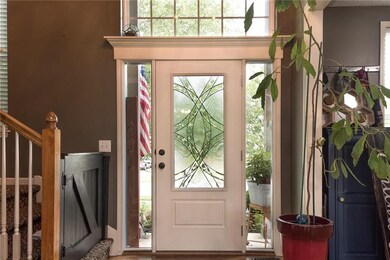 Grand entry w/ custom barn door gate!