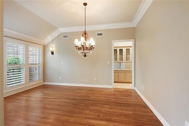 Formal Dining Room looking into Butler's Pantry wi