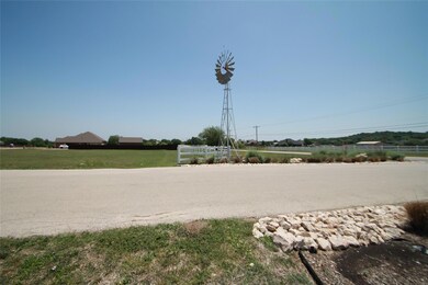 Road in front of the lot.