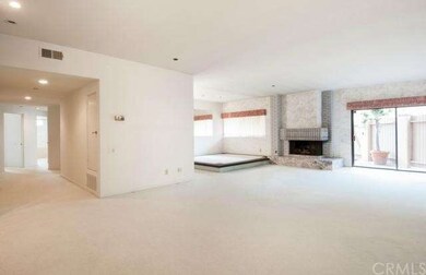 Living/dining room; sliding glass door to private 