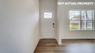 foyer and flex room