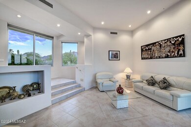 Living Room w/ High Ceilings