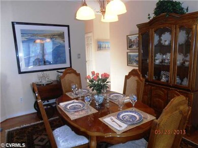 Dining Room - Dining room with hardwood floor, cha