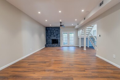 The Great room features recessed lighting, laminat
