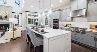 Bronson Model 1st Floor Kitchen View