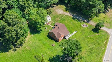 Aerial view of property and surrounding area