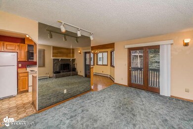 Living Area with Access to Private Deck