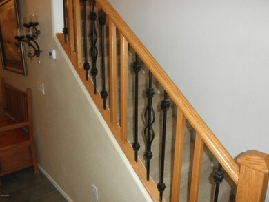 beautiful oak banister