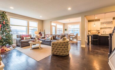 Upgrade - wood flooring expands throughout the mai