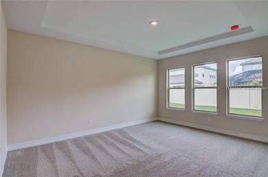 master bedroom - not virtually staged.