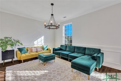 Living room or formal dining room area