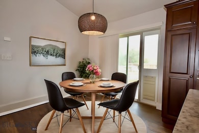Virtually Staged Dining Area