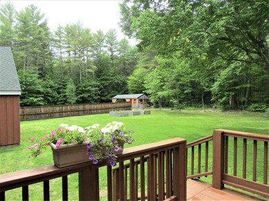 Large fenced in back yard