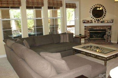 Large Family Room with Gas Fireplace & Cathedral C