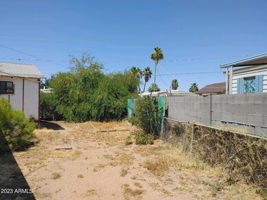 Arbor rear yard