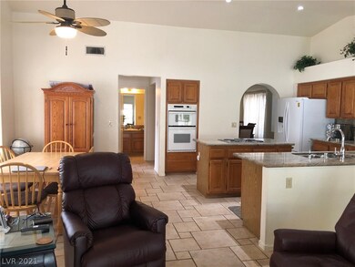 Kitchen, breakfast nook and half bathroom
