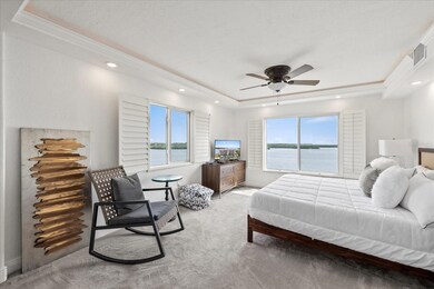 Primary bedroom-full water views
