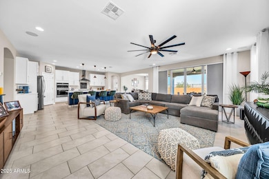 Spacious living area